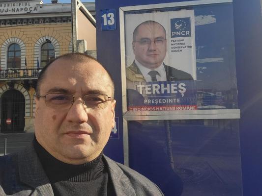 Cristian Terheş candidează la alegerile prezidenţiale 2024 din partea Partidului Naţional Conservator Român