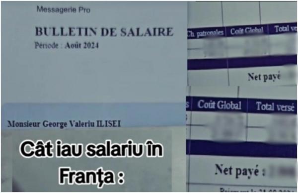 Un român, ospătar în Franța, și-a postat fluturașul de salariu pe TikTok