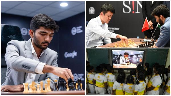 Gukesh Dommaraju Ding Liren