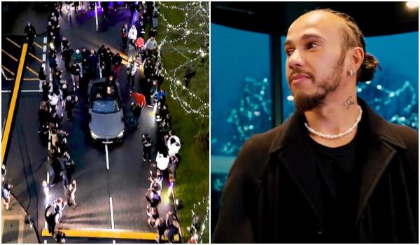 Înainte de a pleca la Ferrari, Lewis Hamilton a făcut o ultimă oprire la uzina Mercedes-AMG F1