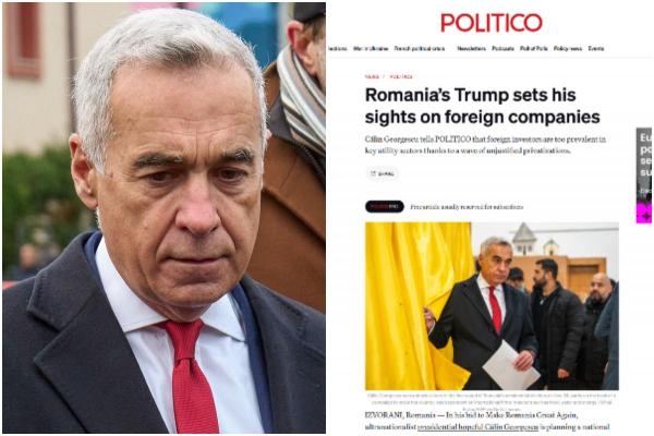 Călin Georgescu a dezvălui pentru Politico ce va face în primele 100 de zile ca preşedinte. Publicaţia l-a denumit "Trump de România"