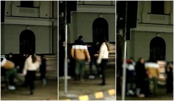 Bărbaţii care au bătut doi poliţişti, eliberaţi din arest după ce şi-au cerut scuze. Autorităţile consideră că nu sunt periculoşi