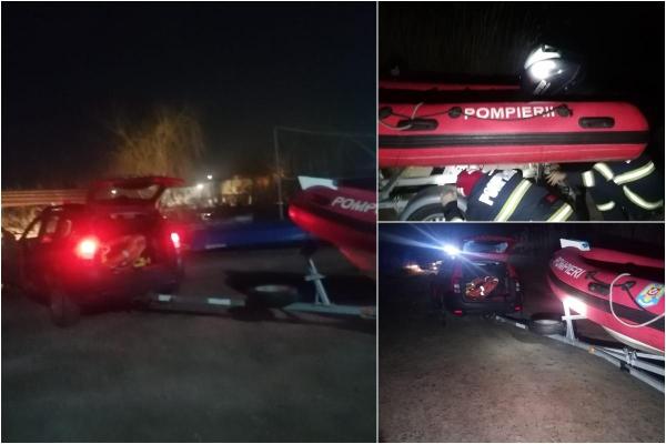 Un adult şi un copil, căutaţi după ce ar fi dispărut pe Lacul Razelm din Tulcea. Pompierii sunt pe urmele lor de noaptea trecută