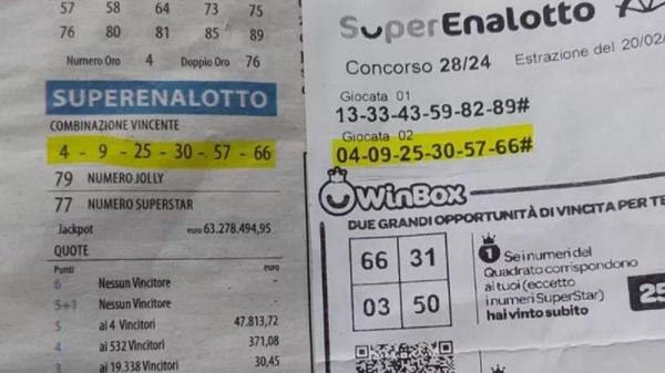 numere greșite LOTO pensionar Italia