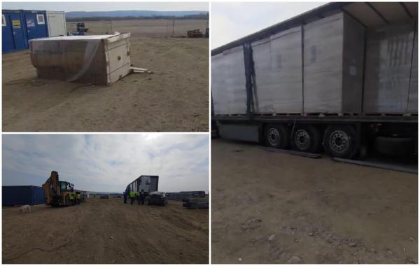 Muncitor din Vrancea, strivit de un palet de 1,3 tone plin cu panouri fotovoltaice. Bărbatul şi-a găsit sfârşitul la doar 36 de ani