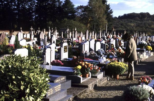 Adolescent de 16 ani, prins de poliţişti după ce a distrus 30 de pietre funerare dintr-un cimitir din Mureş