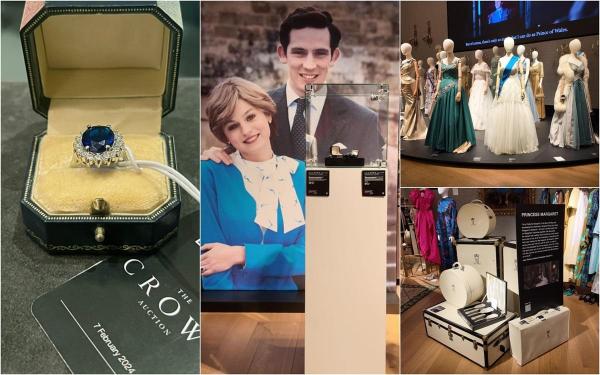 Cât costă replica inelului de logodnă al Dianei, folosită în serialul "The Crown" de pe Netflix. Costume, recuzită şi decoruri scoase la licitaţie