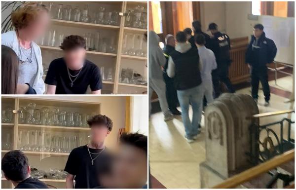 Un elev de clasa a VIII-a din Mureş şi-a bătut cu pumnii şi picioarele profesoara. Poliţia l-a imobilizat şi l-a dus la secţie. "Îşi aprinde ţigara"