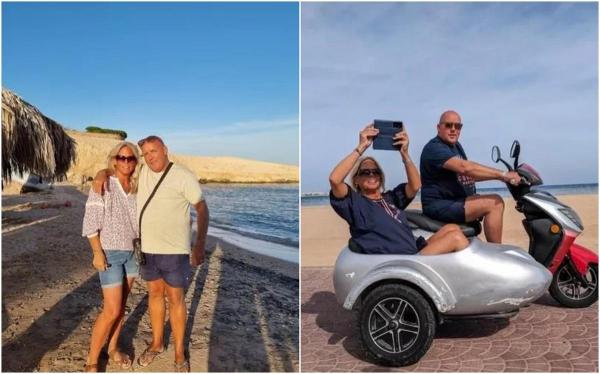 Și-au lăsat casa din UK și s-au pensionat în cea mai populară stațiune din Egipt. Cheltuielile sunt de 4 ori mai mici și duc o viață de vis