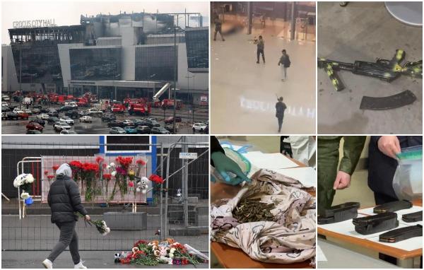 Atac terorist la Moscova. Bilanţul morţilor a ajuns la 143 persoane. 11 suspecţi implicaţi în masacrul de la Crocus City Hall, reţinuţi