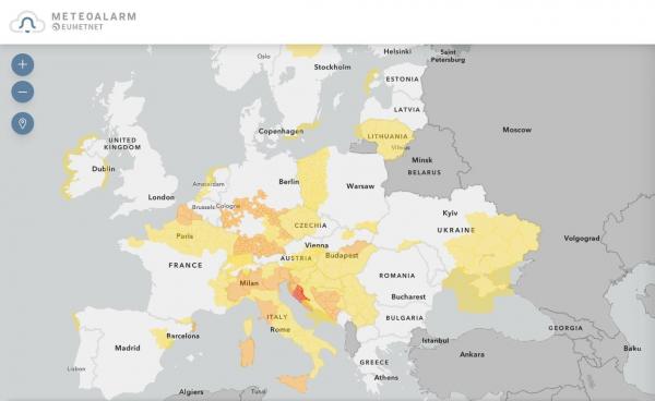 Vremea 15 - 28 aprilie 2024. De la valul de aer tropical, la aer polar în doar câteva zile. Temperaturile scad şi cu 20 de grade