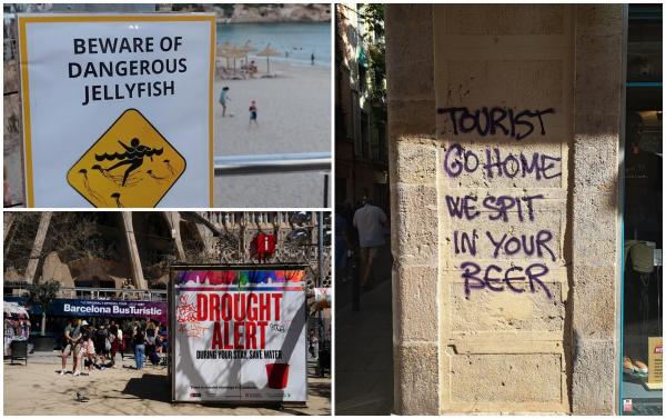 "Întoarce-te acasă la tine". Spaniolii protestează împotriva supraturismului. Măsurile luate de localnici ca să descurajeze turiştii să le mai "calce pragul"
