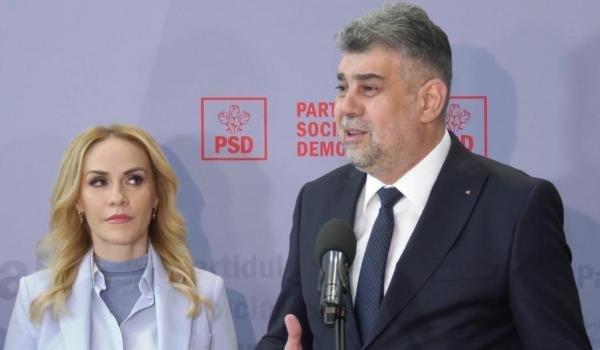 Ciolacu şi Firea, prima şedinţă de campanie. Au plecat împreună de la sediul PSD cu aceeaşi maşină