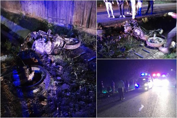Doi tineri de 22 şi 34 de ani, impact fatal pe o şosea din Suceava. Au murit pe loc după ce au intrat cu motoscuterul într-un podeţ