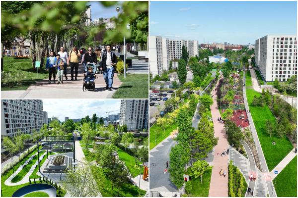 Parcul Liniei a fost inaugurat oficial. Cum arată Faza II: "Este cel mai mare parc deschis în Bucureşti, după Revoluţie"