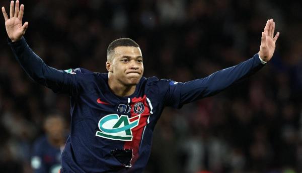 Kylian Mbappe, în timpul unui meci la PSG