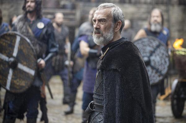 În seria "The Last Kingdom" actorul l-a interpretat pe personajul Aethelhelm