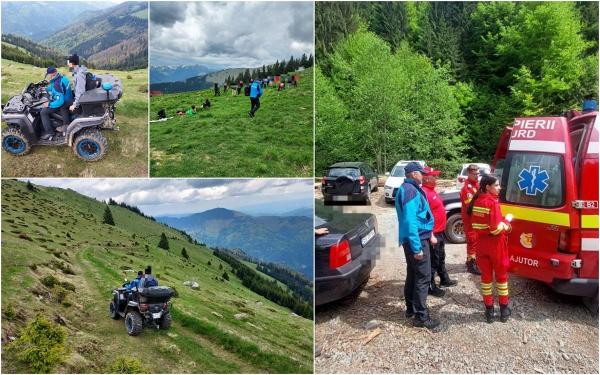 Doi turişti, accidentaţi în Poiana cu narcise din Munţii Rodnei. O femeie a căzut în gol 30 de metri, un bărbat a fost lovit în cap de-o piatră căzută de pe versanţi