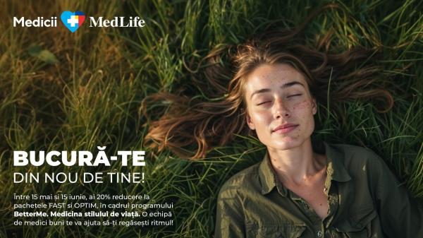 MedLife te ajută să te pregătești pentru vară. Alege promoția care ți se potrivește