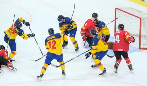 România la Campionatul Mondial de hochei pe gheaţă