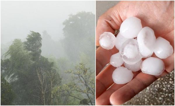 15 județe, sub cod galben de vreme severă până la noapte. Meteorologii anunță ploi torenţiale, grindină şi vijelii