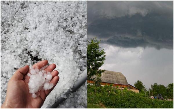 Cod roşu de ploi torenţiale şi grindină într-un judeţ din ţară. ANM a emis o alertă de furtuni puternice