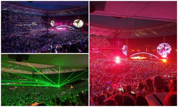 Al doilea concert Coldplay, de pe Arena Naţională
