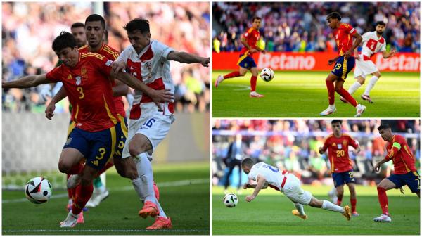 Spania - Croația 3-0 la EURO 2024