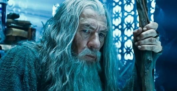 Sir Ian McKellen, în rolul lui Gandalf din "Stăpânul inelelor"