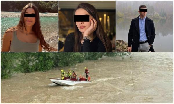 Patrizia şi Bianca, tinerele românce luate de ape în Italia, au fost găsite moarte. Cristian e căutat în continuare