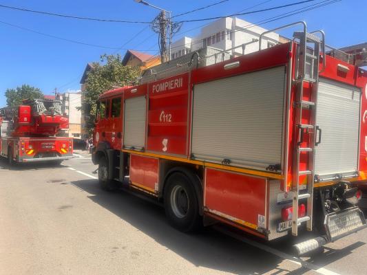 Incendiu la Liceul Economic din Tulcea