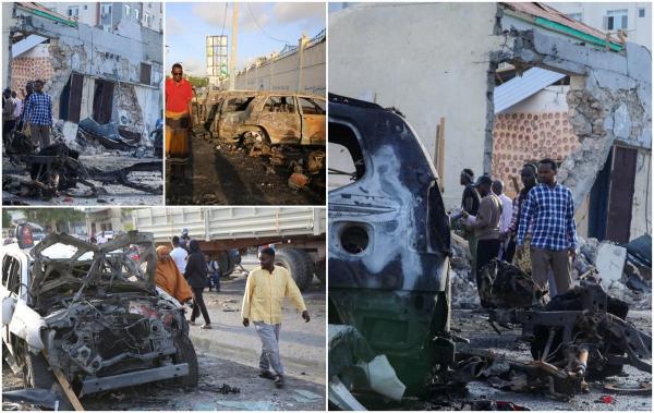 O maşină a explodat lângă o cafenea din Somalia, în timp ce zeci de clienţi urmăreau finala EURO 2024. Cel puțin 5 oameni au murit