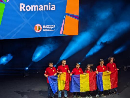 Elevii români au obţinut 6 medalii, printre care una de aur, la Olimpiada de Matematică din Marea Britanie