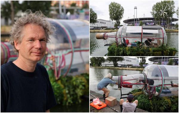Jocurile Olimpice 2024. Un artist francez va locui timp de 10 zile în interiorul unei sticle uriaşe, la porţile Stade de France