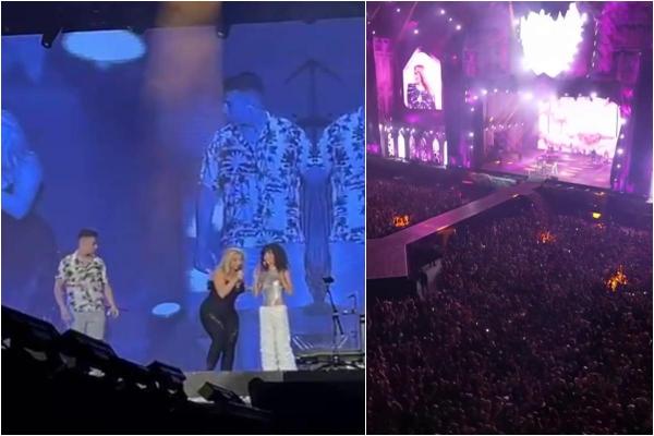 Momente inedite la Neversea 2024. Artista Bebe Rexha a invitat doi fani pe scenă, apoi a coborât în public şi a îmbrăţişat spectatorii