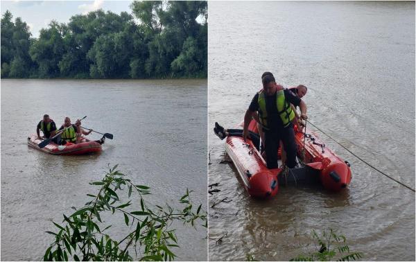 Tânără de 20 de ani, salvată de la înec după ce a căzut în Râul Someș. Un tânăr i-a fost înger păzitor pănă la venirea pompierilor
