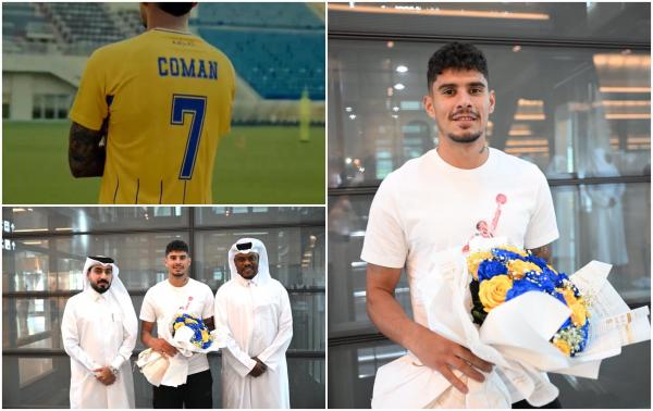 Florinel Coman va purta tricoul cu numărul 7