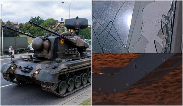 Militarii români au lovit un sat polonez cu un sistem Gepard, provocând pagube materiale. Efectuau un exerciţiu într-un poligon din Polonia