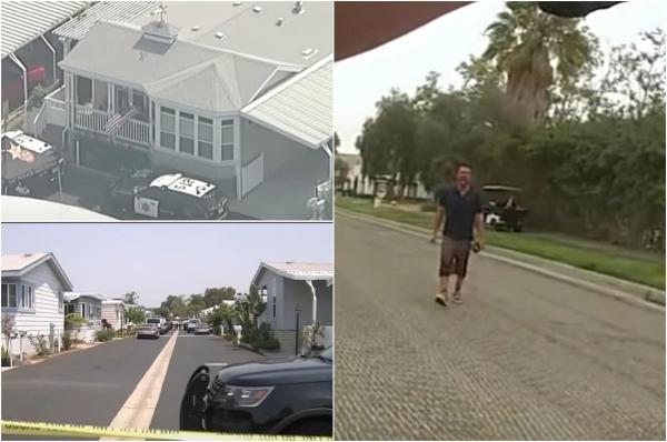 Și-a decapitat părinții și câinele, apoi a fugit. Polițiștii l-au prins și l-au împușcat de cinci ori, dar bărbatul din SUA a început să cânte