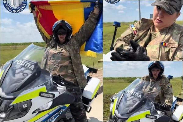 Soarta poliţistului care i-a împrumutat Dianei Şoşoacă motocicleta şi casca din dotare. Valer Kovacs a fost înlăturat din funcţie