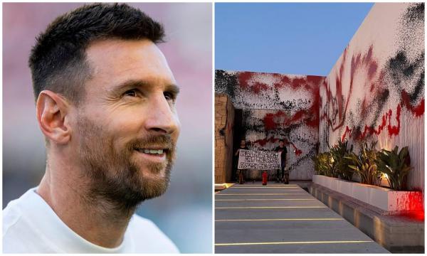 Vila lui Messi din Ibiza, vandalizată de activiştii de mediu