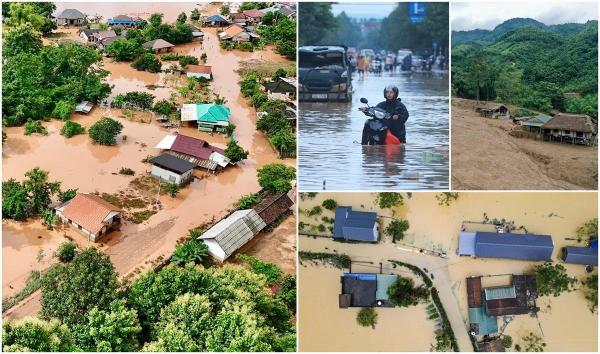 Dezastru în Vietnam în urma taifunului Yagi. Peste 150 de oameni au murit, alţi 141 sunt dispăruţi