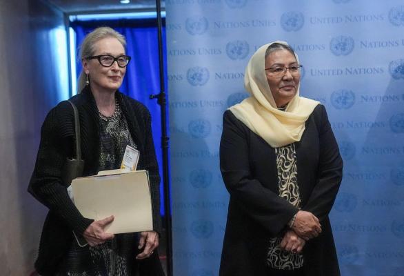 "O pisică are mai multă libertate în Afganistan decât o femeie". Actriţa Meryl Streep, discurs la ONU despre femeile afgane