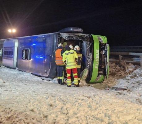 Doi morţi şi 11 răniţi, după ce un autocar Flixbus s-a răsturnat în timp ce se îndrepta spre Polonia