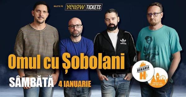 Trupa "Omul cu Şobolani" susţine un concert sâmbătă, 4 ianuarie 2025, la Berăria H, din Bucureşti