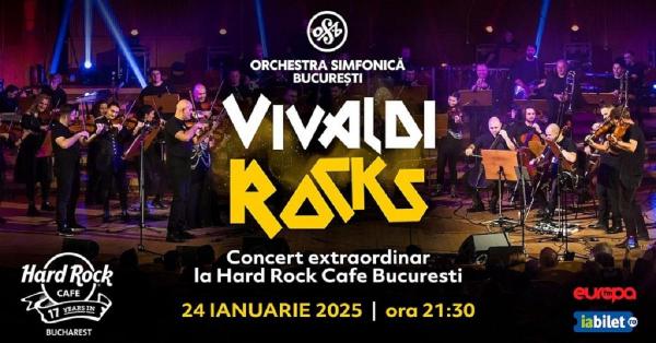 Orchestra Simfonică Bucureşti susţine un concert în Hard Rock Cafe, vineri, 24 ianuarie 2025