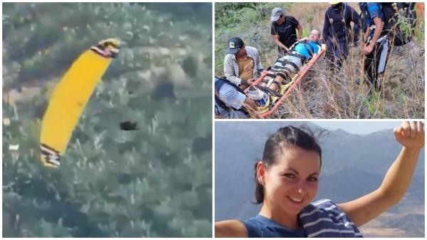 accident cu parapanta