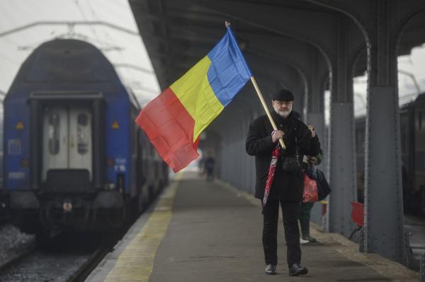 tren in gara de nord