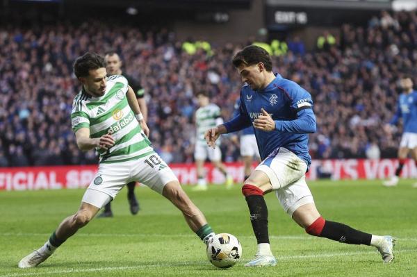 Ianis Hagi a fost unul dintre cei mai buni jucători de pe teren în derby-ul Glasgow Rangers - Celtic Glasgow 3-0