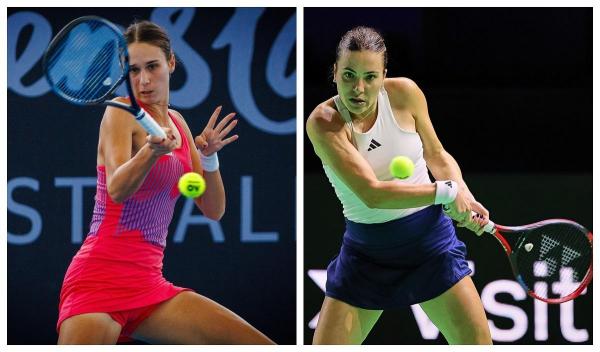 Anca Todoni (stânga) şi Gabriela Ruse luptă pentru accederea pe tabloul principal la Australian Open 2025